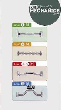 A short guide to Myler mouthpiece levels 🐴 #horses #horsebits #horseriding #bitmechanics #mylerbits