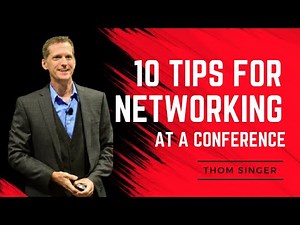 10 Tips For NETWORKING at Conferences 🤝🏼