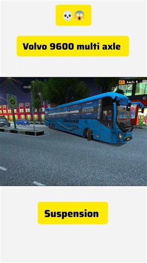 Volvo Bus Simulator Gameplay 🔥 Real Indian Roads Experience