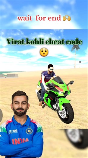 😱 Virat Kohli in Indian Bikes Driving 3D! 100% Realistic Look 🔥