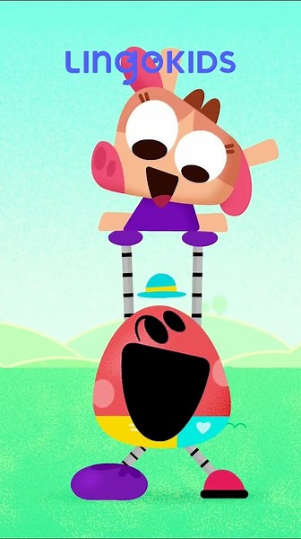 A shaky start… Baby Bot faces NERVES again 😨 with courage 🌟 #BabyBot #BackyardTales #Lingokids