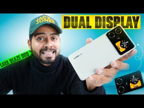 Lava Blaze Duo 3 5G with Dual Screen AMOLED Display *UNBOXING* Under Rs 17000