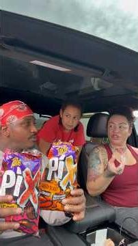 Mom, Dad & Daughter tries the best Newest Takis Ever! #shorts