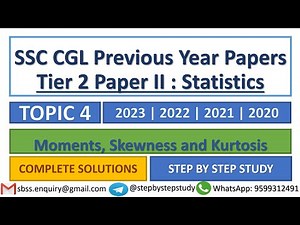 Topic 4 -2023 ,2022, 2021,2020 Question Paper Solutions | SSC CGL JSO & SI Grade 2 Previous Years