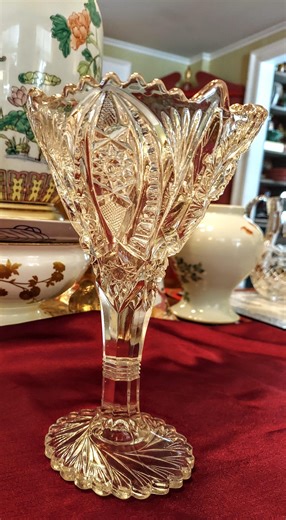 Late 19th-century Imperial Glass Co. Pinwheel, and Hobstar Design. - Etsy