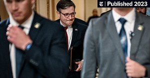 House Passes Johnson’s Plan to Avert Shutdown in Bipartisan Vote