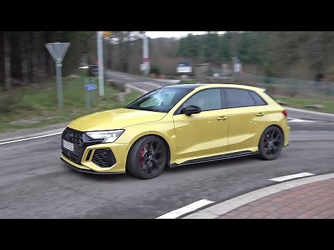Audi RS3 Sportback / Sedan 8Y with Akrapovic Exhaust! Lovely 5-Cylinder Sounds!