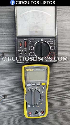 23K views · 1.1K reactions | Diferencia entre un multímetro digital y uno analógico #circuitoslistos #electronica #ingenieria | Circuitos Listos | Facebook