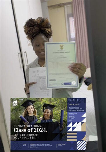 Celebrating NQF Level 8 Graduation for Class of 2024