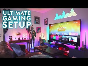 My Ultimate Console Gaming Setup Tour!