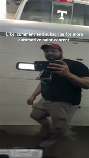 1998 Ford F-150 all-over two tone paint job. #autobodypaint #automobile #fordf150 #iwata #sikkens