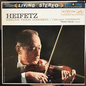 Sibelius / Heifetz / Walter Hendl / Chicago Symphony - Violin Concerto