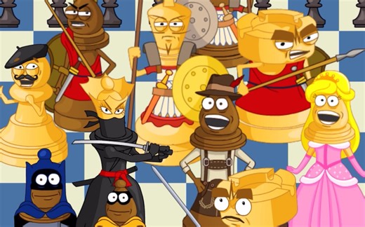 【chesskid中文字幕】少儿国际象棋入门-卡通片