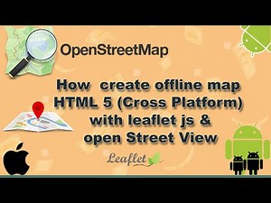 leaflet js to create your map offline (cross platform) html5