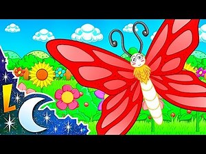 La Mariposita | Canciones Infantiles | Videos para Niños | Lunacreciente
