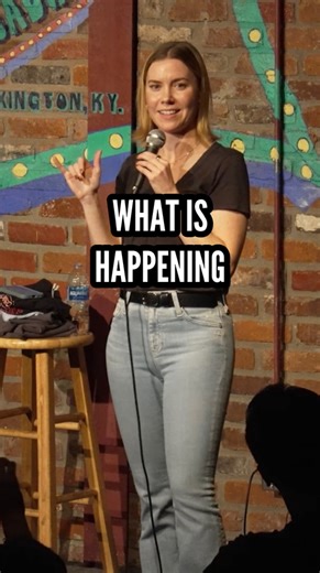 366K views · 3K reactions | This guy’s brain is an airport hotspot #standupcomedy #crowdwork #laugh #buffering #reels | Kelsey Cook | Facebook