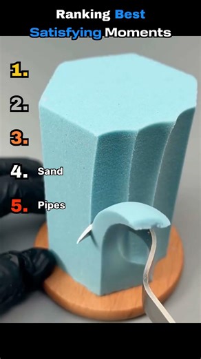 Ranking Best Satisfying Moments! #satisfying #satisfyingvideo #asmr