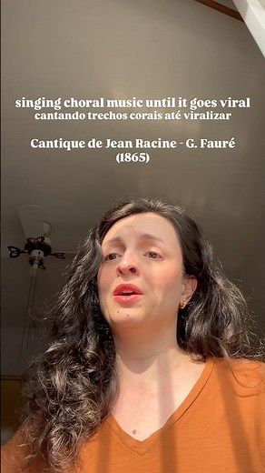 Cantique de Jean Racine - G. Fauré (1865)