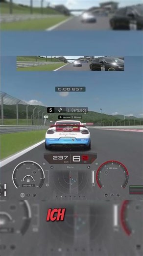 So nutzt man den Windschatten RICHTIG! 👀 Porsche Cayman GT7