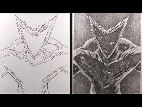 How to Draw Garou Cosmic Mode Awakened - [One Punch Man]