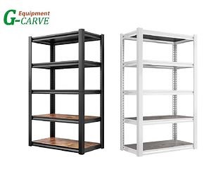 [Hot Item] Adjustable Metal Shelving Unit for Garage Shelves Utility Shelf for Basement Pantry