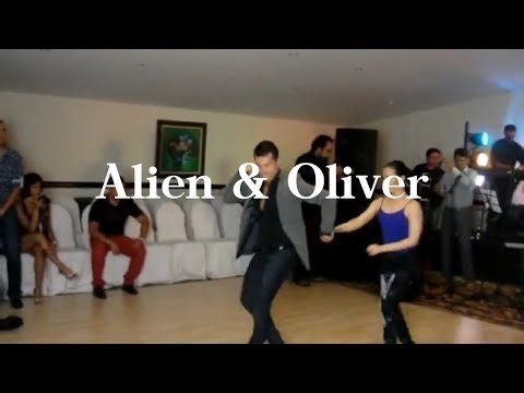 Alien Ramirez & Oliver Pineda salsa dancing 2012