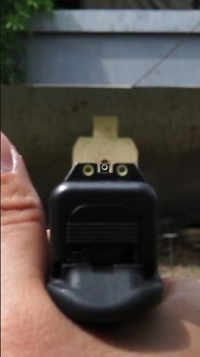 Glock Real Steel Test #airsoft #airsoftpistol #airsoftweapon