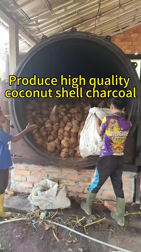Coconut Shell Charcoal Carbonization Furnace Explained