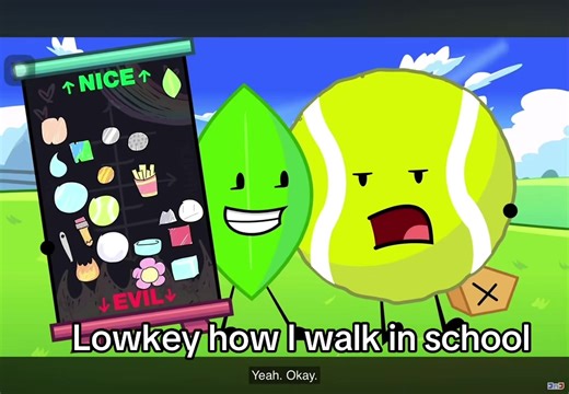 Lalalalallalalalala | I actually have nothing to say | don’t mind the explosion :D | #fyp#foryou#bfdia #bfdi #walk