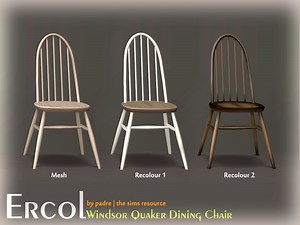 Downloads / Sims 2 / Objects / Furnishing / Seating / Dining Chairs
