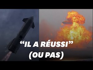 SpaceX: le prototype de fusée explose après son atterrissage