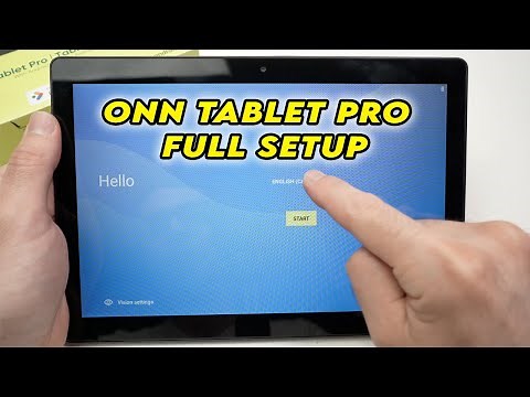 Onn Tablet Pro: Step by Step Full Setup Guide