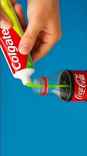 Mix Coca-Cola with Toothpaste | Amazing Experiment You Must See!Expert 101#shorts