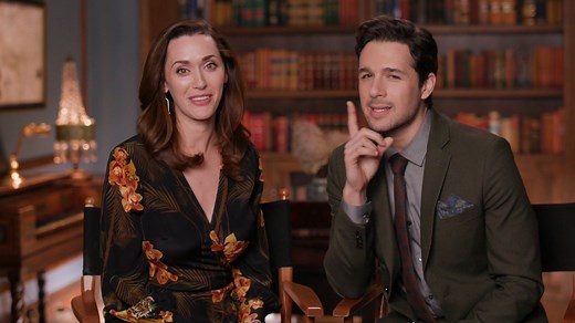 29K views · 992 reactions | Sarah Power (Abigail) and Mark Bendavid (Donovan) take you on an enchanting tour behind the scenes of the all-new season of Good Witch. | Hallmark Channel | Facebook