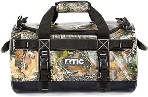 RTIC Duffel Bag, Small, Kanati Camo, Waterproof, Puncture Resistant, Traveling, Camping, Sports, Weekender