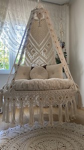 Macrame Patio Double Swing,patio Swing,macrame Swing,macrame Hanging Swing,macrame Chair,garden Swing,housewarming Gift,mother Gift,hammock - Etsy UK