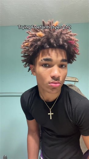 Lemme know what styles to try next #freeforms #tutorials #blacktiktok #freeformdreads #hair