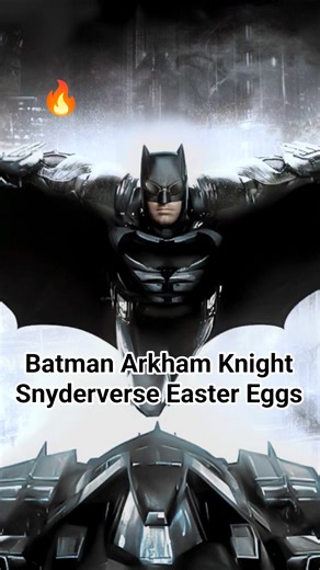 Batman Arkham Knight Mods - Snyderverse Easter Eggs Everywhere 🔥 #batman #snydercut #dc #dceu #dcu