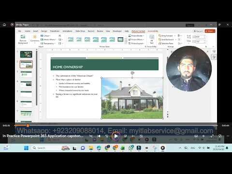 In Practice PowerPoint 365: Application Capstone Project 1 (Chs. 1-3) | Home Ownership 2