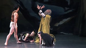 George Balanchine's biblical allegory Prodigal Son is the ultimate parable of rebellion and redemption of a naive young man coming of age as he strays from home in an act of defiance against his father. See it twice next season, first in fall and when it returns this winter: nycballet.com/1819. | New York City Ballet