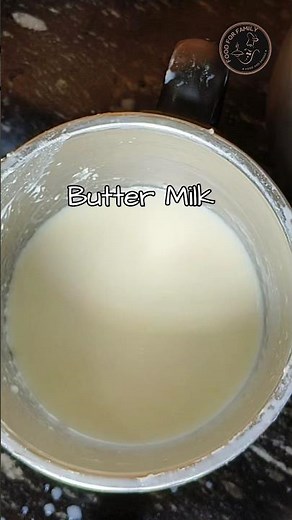 Make BUTTERMILK at Home in MINUTES