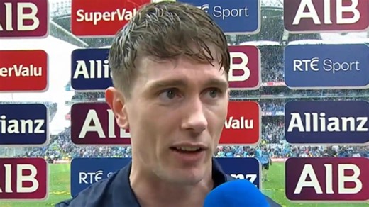 Watch Mick Fitzsimons apologise after blurting out F-bomb in euphoric interview