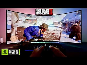 Red Dead Redemption 2 PC RTX 5090 Gameplay | LG 45GX950A-B UltraGear OLED | 4K 60FPS @THESMGFIRE