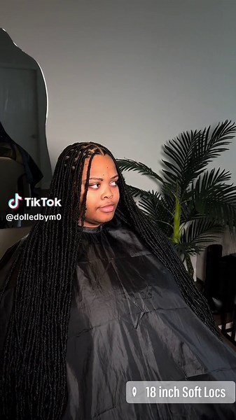 18 Inch Soft Locs Styling Tutorial | Trim to 24 Inches | West Palm Beach