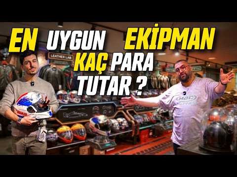 Uygun Motosiklet Ekipmanı Kaç Para ? TAM SET