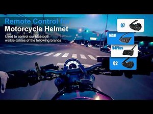 EJEAS EUC Remote Control for Motorcycle Helmet Bluetooth Intercom