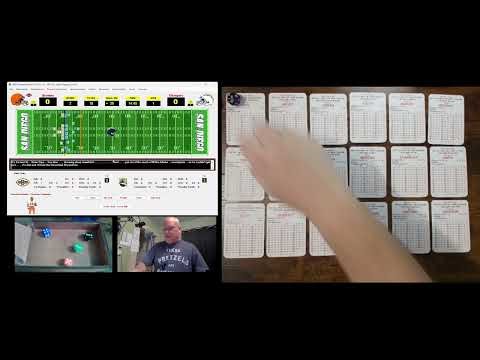 APBA Football - 1983 - Chargers at Browns - Do you Like TDs? Sure. We all do.