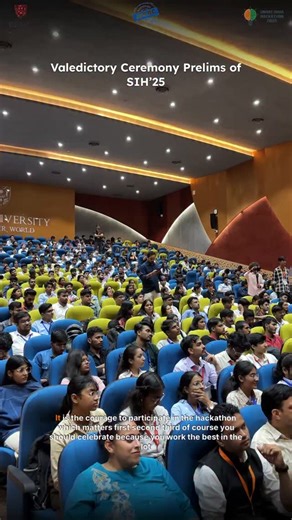 Arpit Agrawal on Instagram: "1, 2, 3 are ranks. But real winners? All Of Them, as they chose #courage. From 25,000+ students, 550 teams , 3200+ participants( 12-14 %) stepped into #HackQuest 8.0, the prelims of #SIH25. Guided by 16 industry leaders & 100+ mentors, they coded for 36 hours straight. -3 winners per campus & 20 consolation prizes were declared -₹10 Lakh Internal seed corpus announced to build scalable student ventures from SIH problem statements along with Incubation space at JIC. W