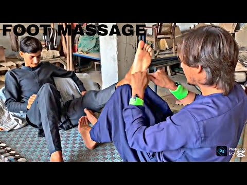 ASMR] Foot Massage To Ease Your Pain [No Talking or Music][Massage Sounds]