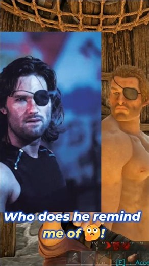 This Video Game Character Looks JUST Like Kurt Russell❕❕